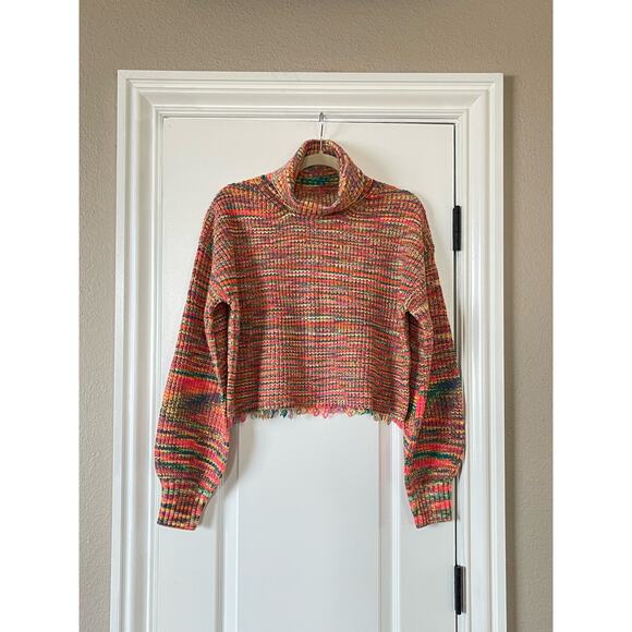 New Steve Madden Apparel Women's Gabbi  Crop Sweater  Large - Picture 2 of 7